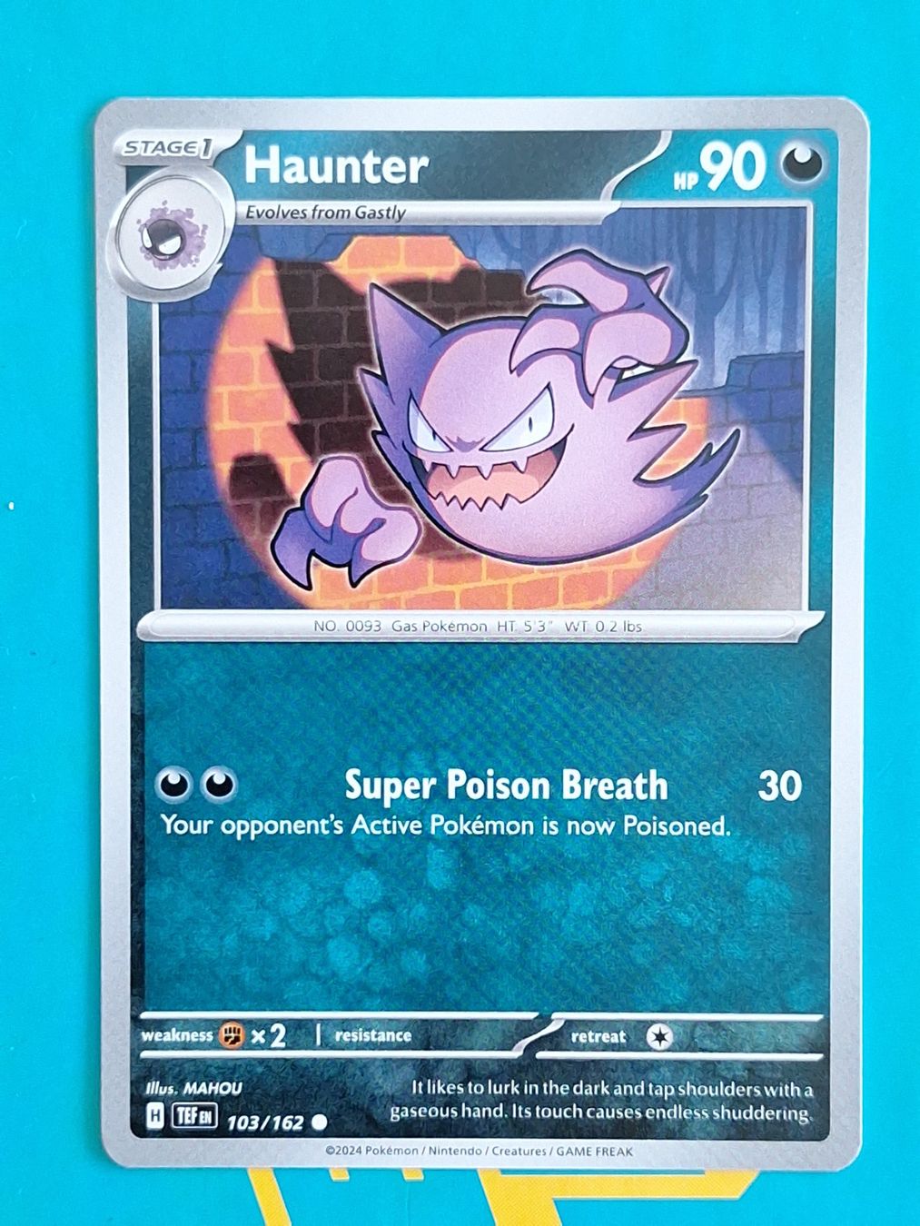 Pokémon Carte collezionabili: Haunter Alpollo - Temporal Forces Pokemon - #7.1 – Usato da Altstätten SG venduto da GGsGameshop