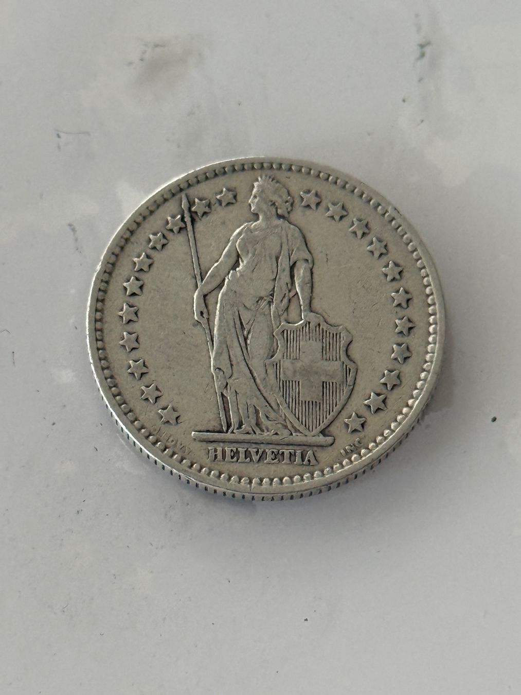 Tutti le monete: 2 Franken 1912  Rar – Usato da Wallisellen venduto da SWISS_SILVER1 1