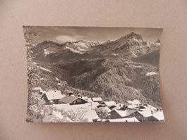 Carte Karte Huémoz VD Waadt Vaud 1960