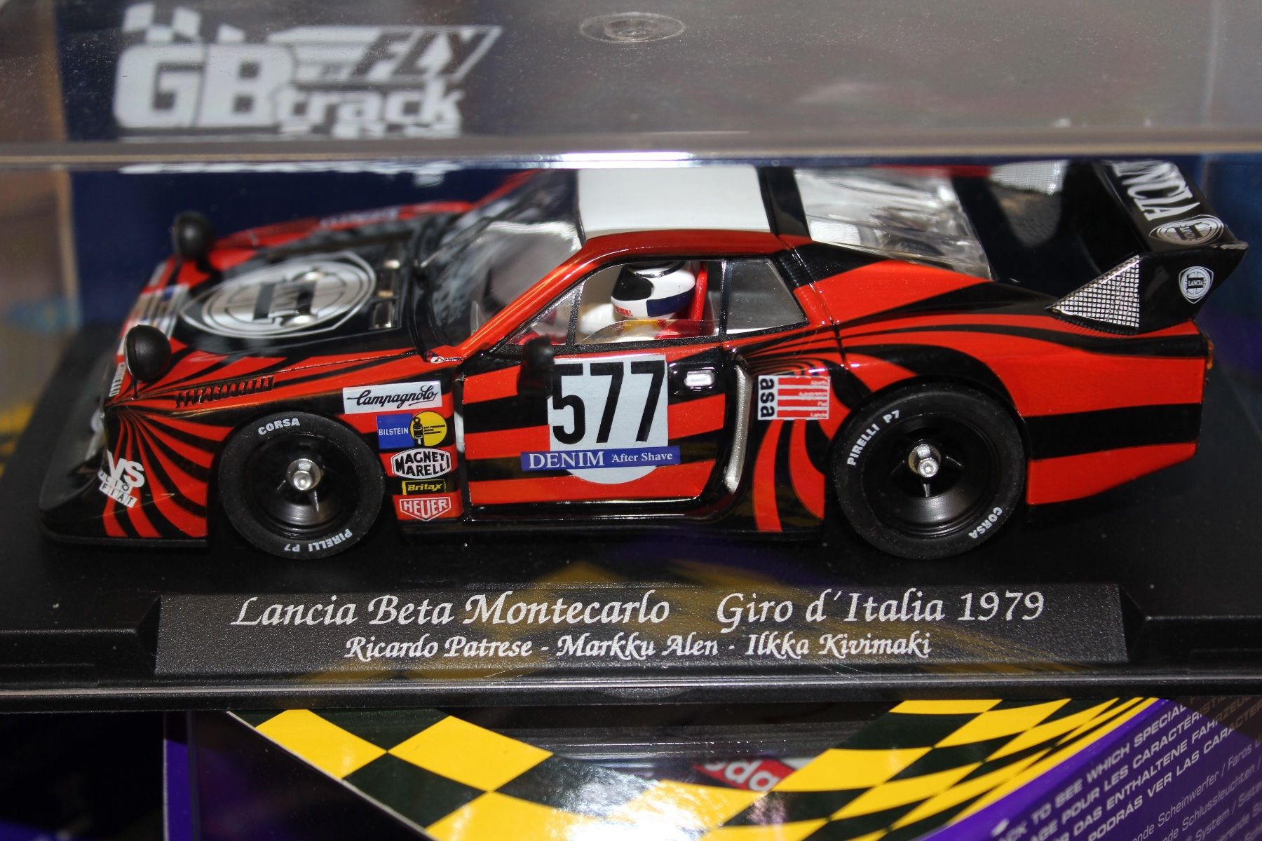 Piste: FLY Slotcar Lancia Beta Montecarlo – Nuovo e nell'imballaggio originale da Mellingen venduto da Leppard
