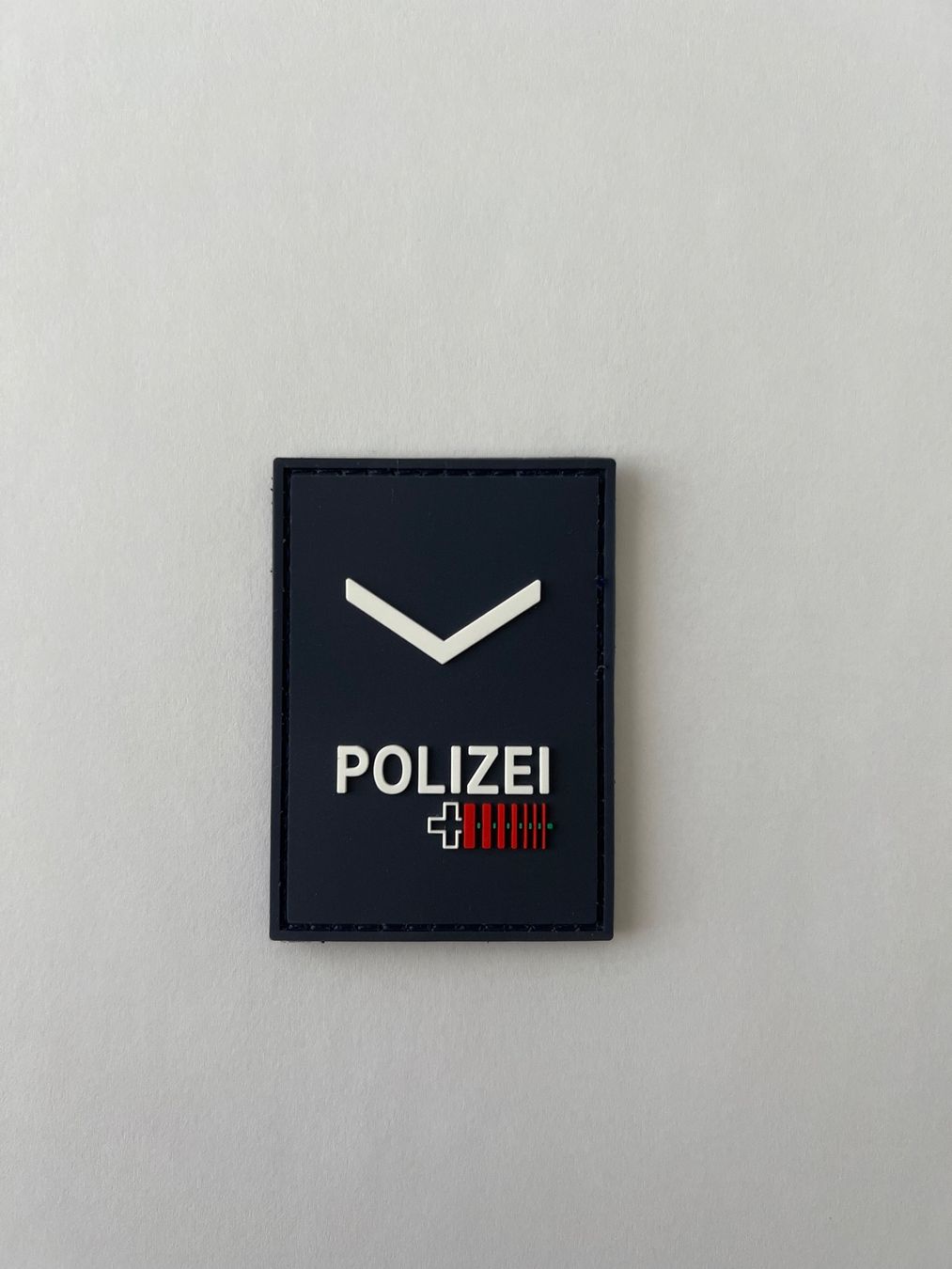 Plaketten & Abzeichen: 🎖️PVC-Patch POLIZEI 🇨🇭 | 3D-Rubber Patch Gradabzeichen – Neu und originalverpackt aus Chur von VictorVance