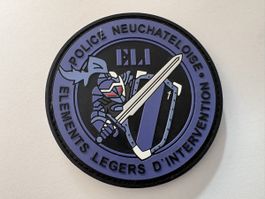 Patch/Abzeichen Police intervension Neuchateloise