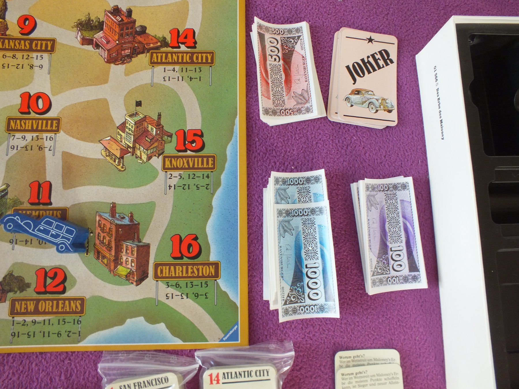 Ravensburger Giochi: Ravensburger Spiel - Das Erbe des Maloney – Usato da Müllheim Dorf venduto da Seeeule01 6