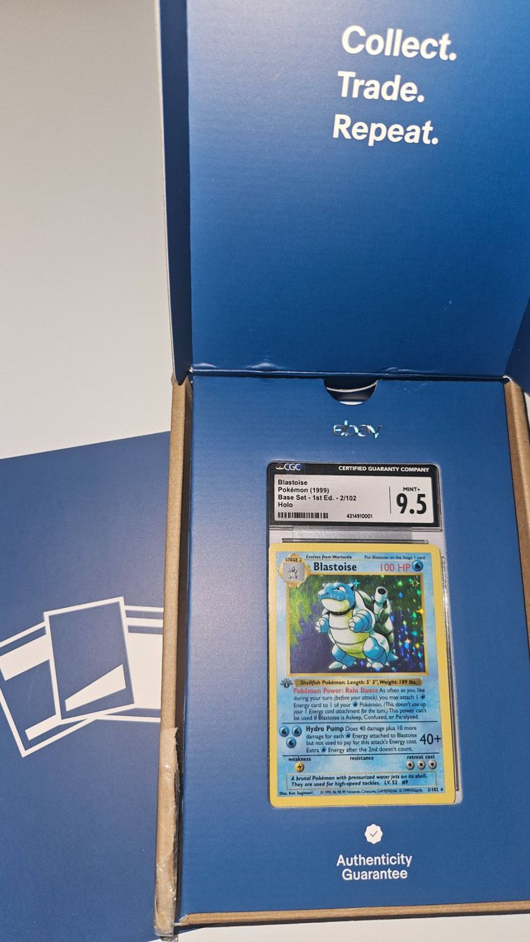 Pokémon Carte collezionabili: Pokemon (1999), Blastoise, 1stEd, Base Set, vintage, clean – Usato da Lausen venduto da Misterspidy 6