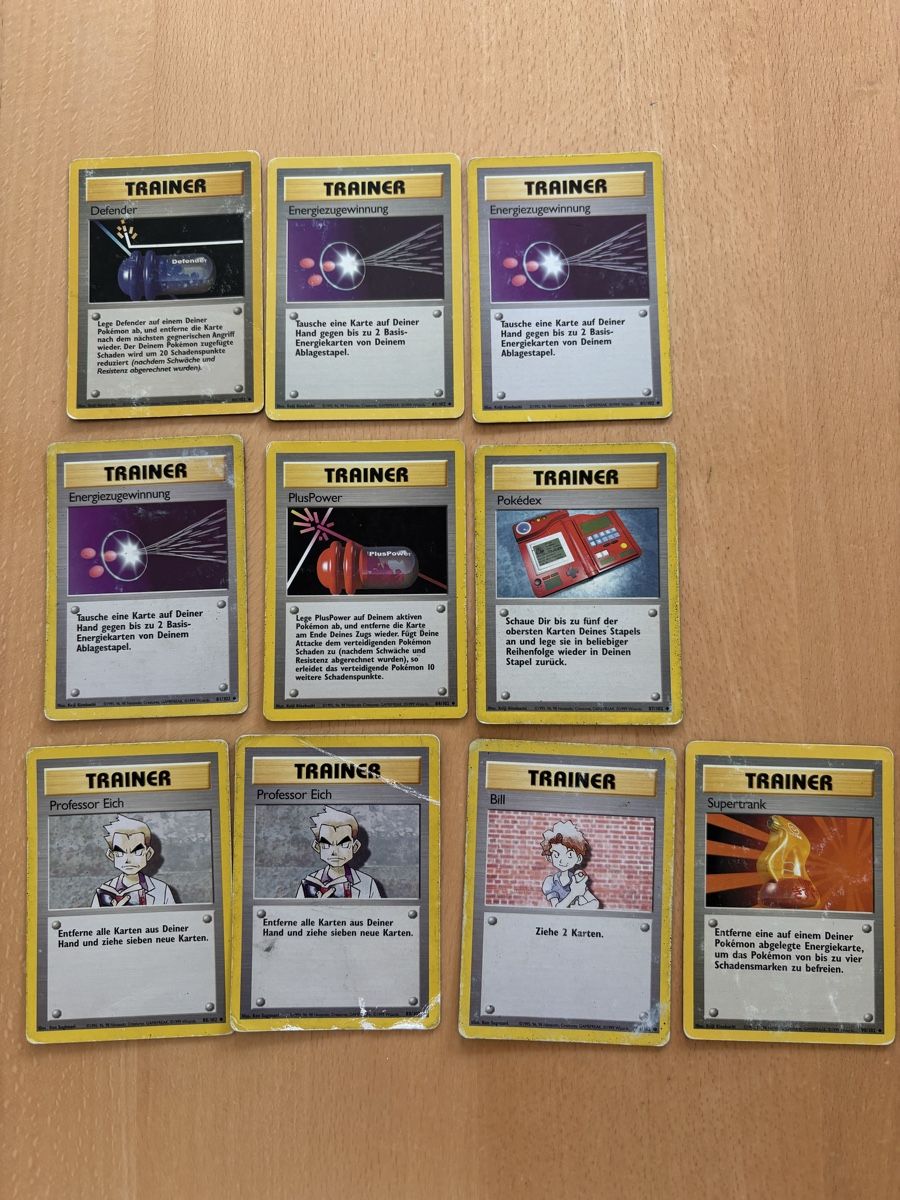 Pokémon Carte collezionabili: Pokémon Vintage Trainer-Bundle - 1995 bis 2003 - DEU – Usato da Wettingen venduto da TaMoritz 1