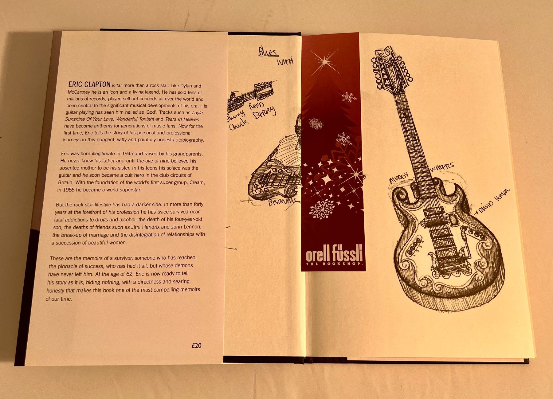 Bücher: Eric Clapton, The Autobiography – Gebraucht aus Zürich von Drahtzug 2