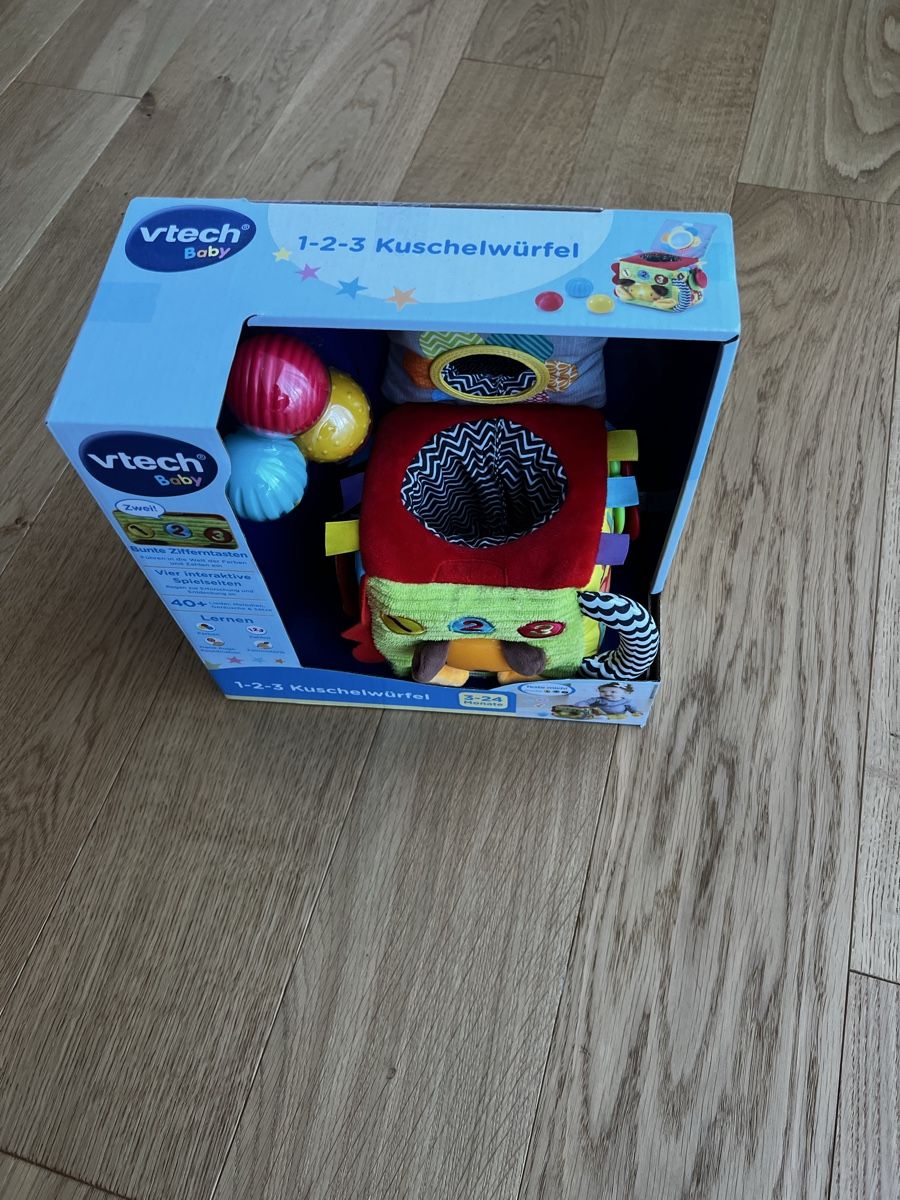 Vtech Spielzeuge: Vtech Baby 1-2-3 Soft Cube Sensory Toy New – Neu und originalverpackt aus Wädenswil von Roli1213 1