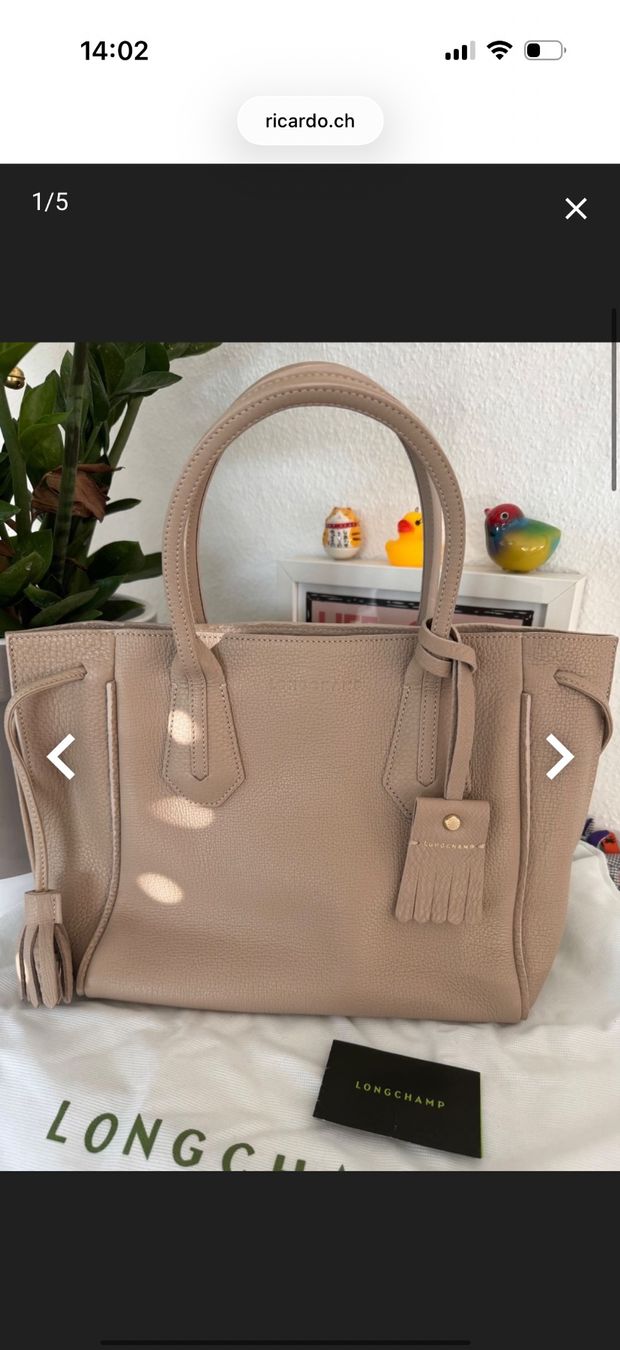 Borse da donna: Longchamp Tasche Taupe – Usato da Zürich venduto da iva_7658 4