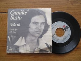 Camilo Sesto - Solo Tú Single Schallplatte Rarität Top!