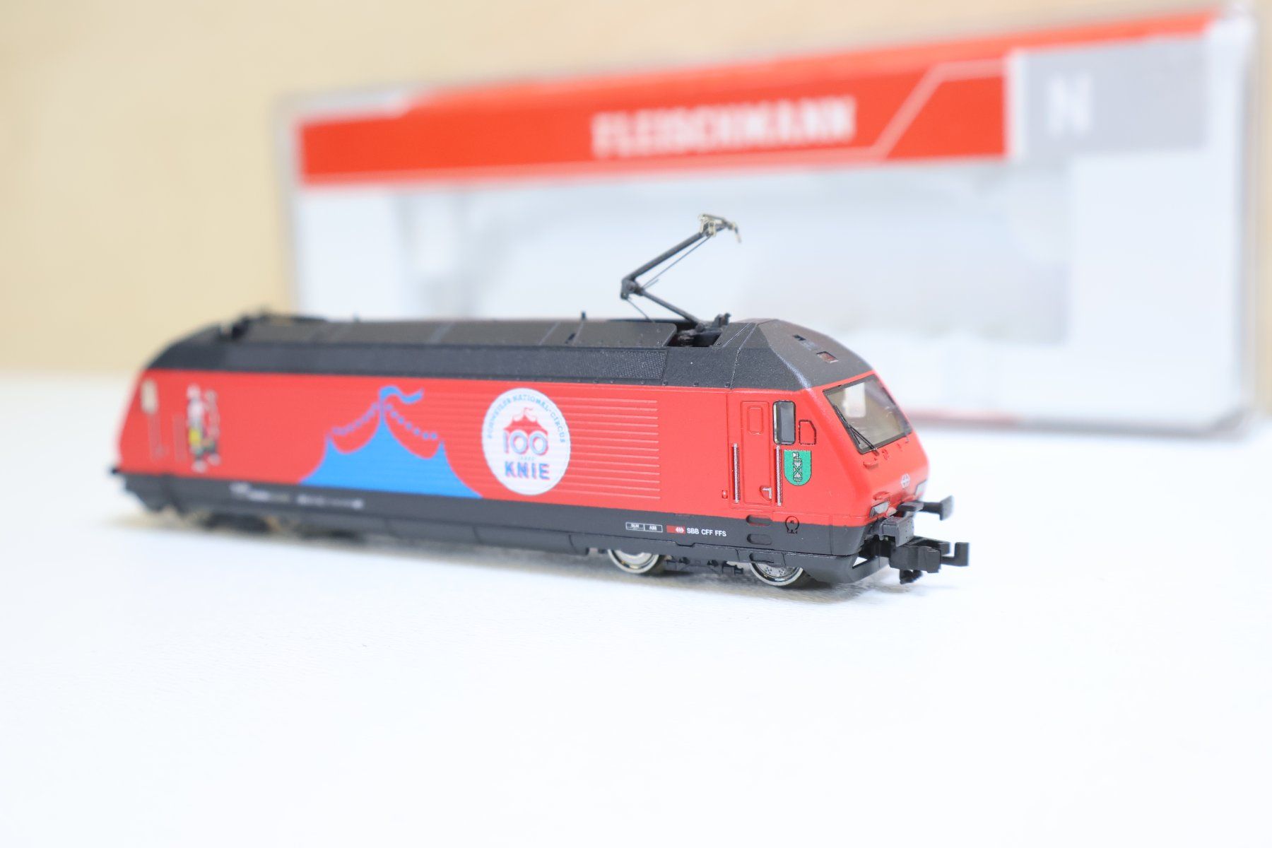 Fleischmann Modellini di ferrovie: Fleischmann Digital - Knie SBB Re 460 E-Lok - 731501 N – Usato da Winterthur venduto da Monstera 3