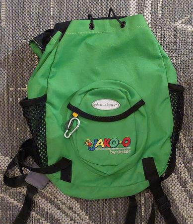 Jako-o Rucksack Grün by Deuter Kinder guter Zustand