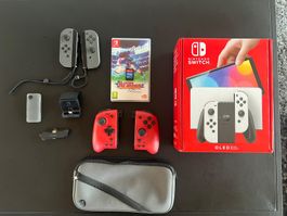 NINTENDO SWITCH, OLED, WEISS, NEUWERTIG IN OVP