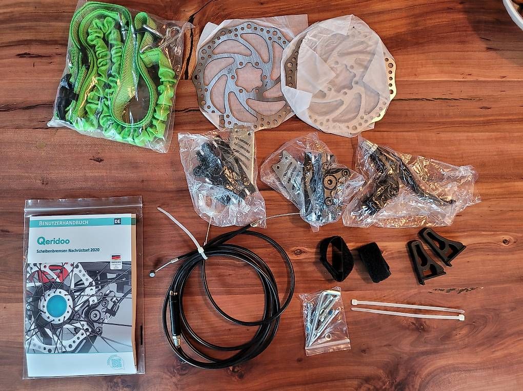 Ersatzteile: Qeridoo Scheibenbremsen-Nachrüstset – Neu und originalverpackt aus Sulgen von APhil01 4
