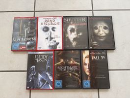 7-teiliges Horror DVD Set
