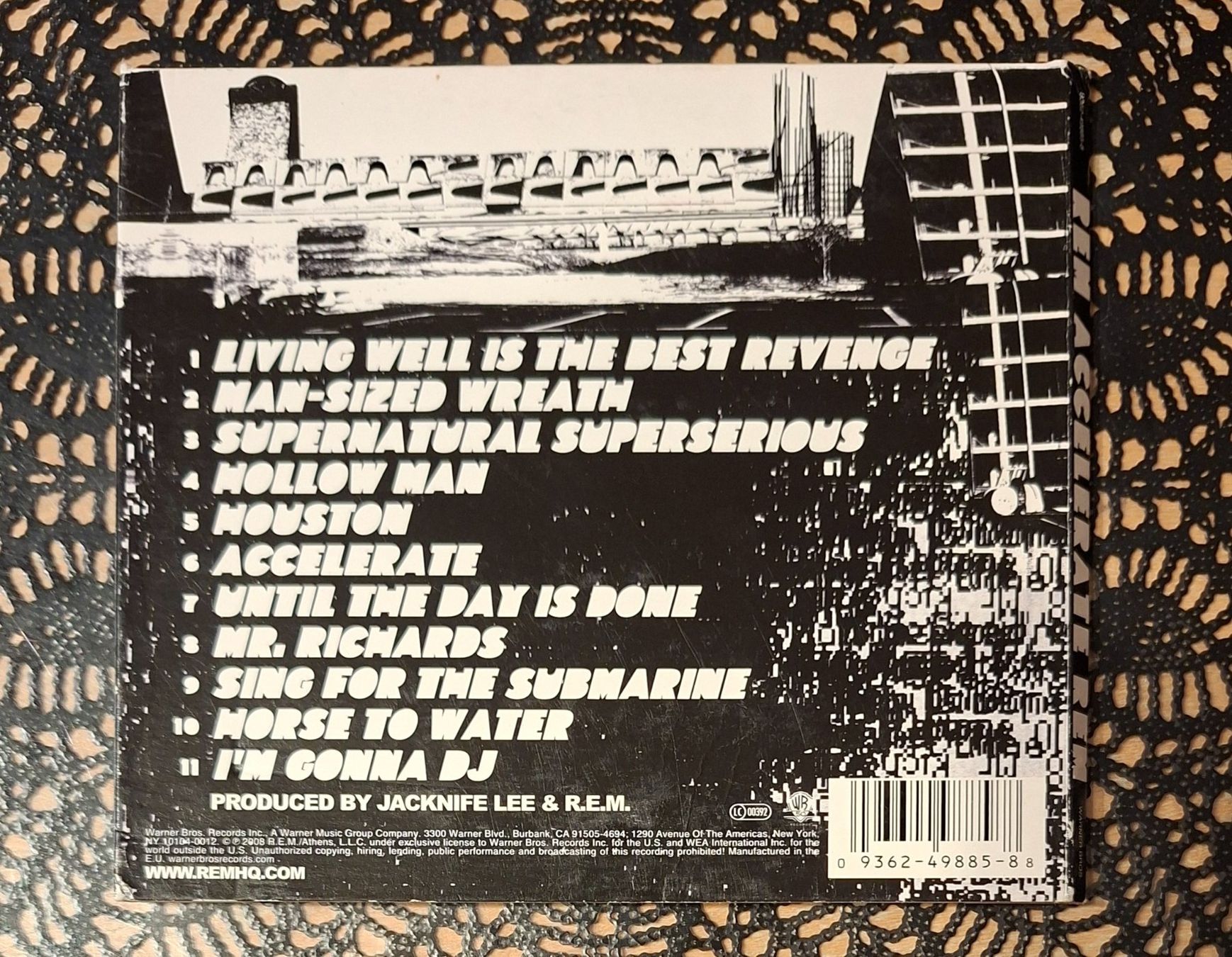 CD: R.E.M. - Accelerate, USA Rock CD Album 2008 – Usato da Schönenberg TG venduto da Gregordini 1
