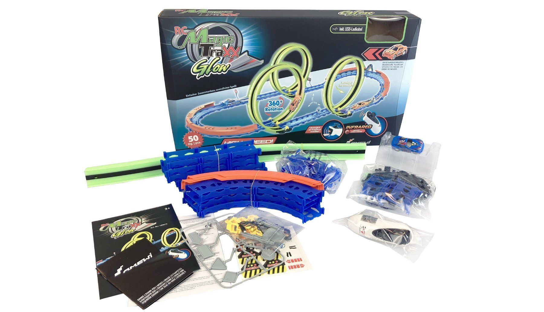 Spielzeuge: RC MAGIC TRAXX GLOW 113-TEILIG – Neu und originalverpackt aus Walenstadt von Trend-24 6