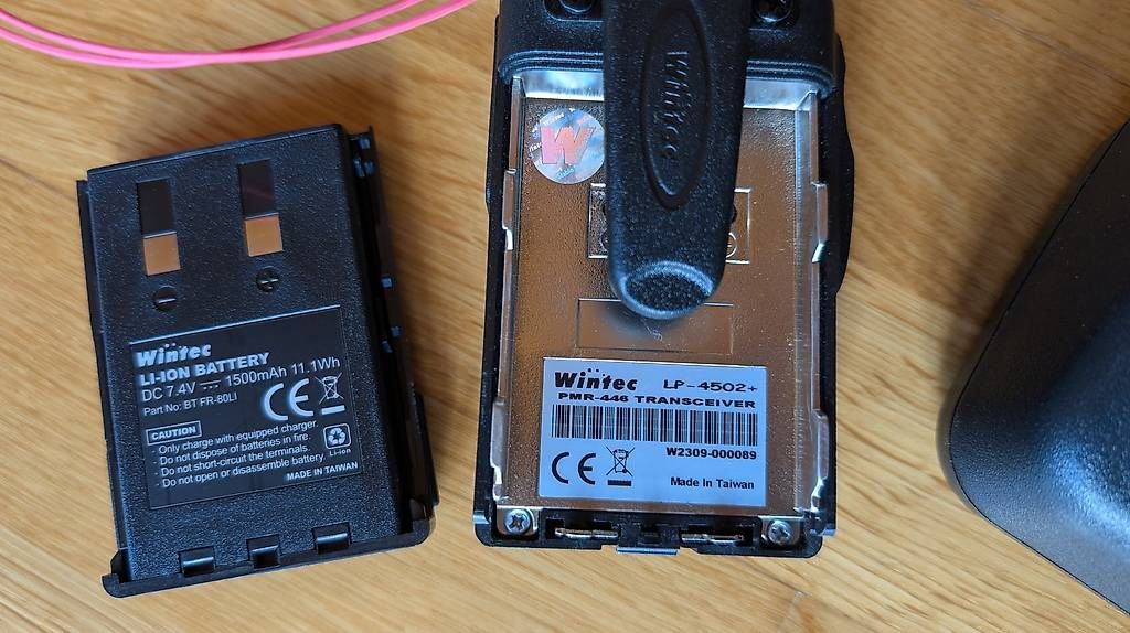 Radiocomunicazione: Wintec LP-4502+ PMR Funk – Usato da Innertkirchen venduto da Flir 1