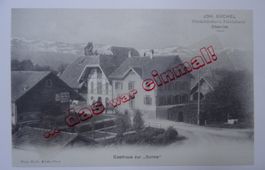 St. Gallen Oberriet Gasthaus Sonne anno dazumal