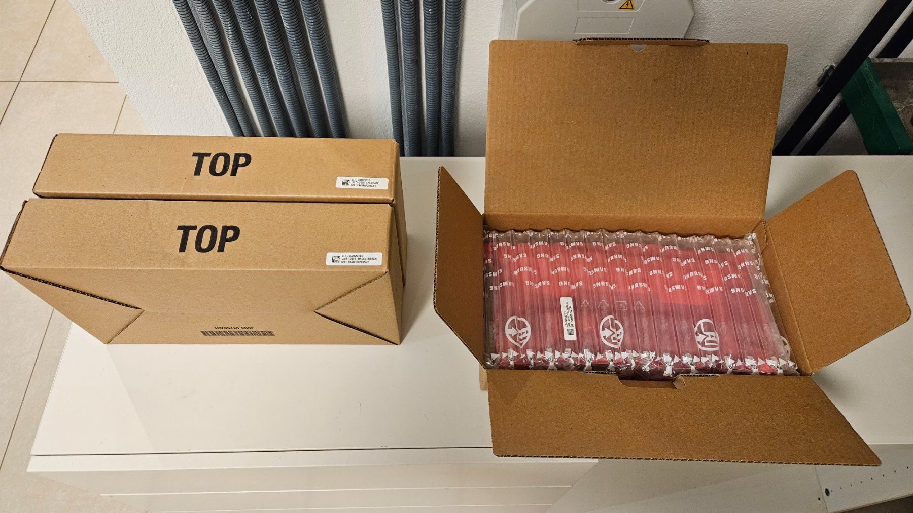 Samsung Cartucce per stampanti & toner: Laser Toner originali / originaux / originale Samsung – Nuovo e nell'imballaggio originale da Rorschacherberg venduto da pao_2ygj