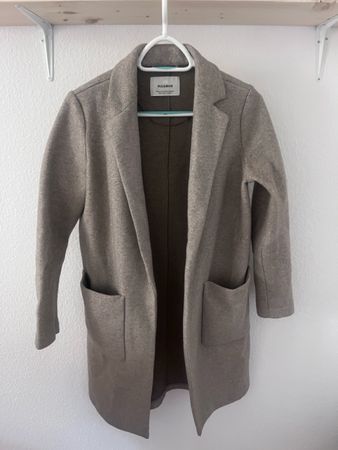 Pull&Bear Übergangsmantel, Khaki, Grösse S