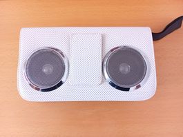 PodBlaster Stereo Travel Speakers And Storage Case