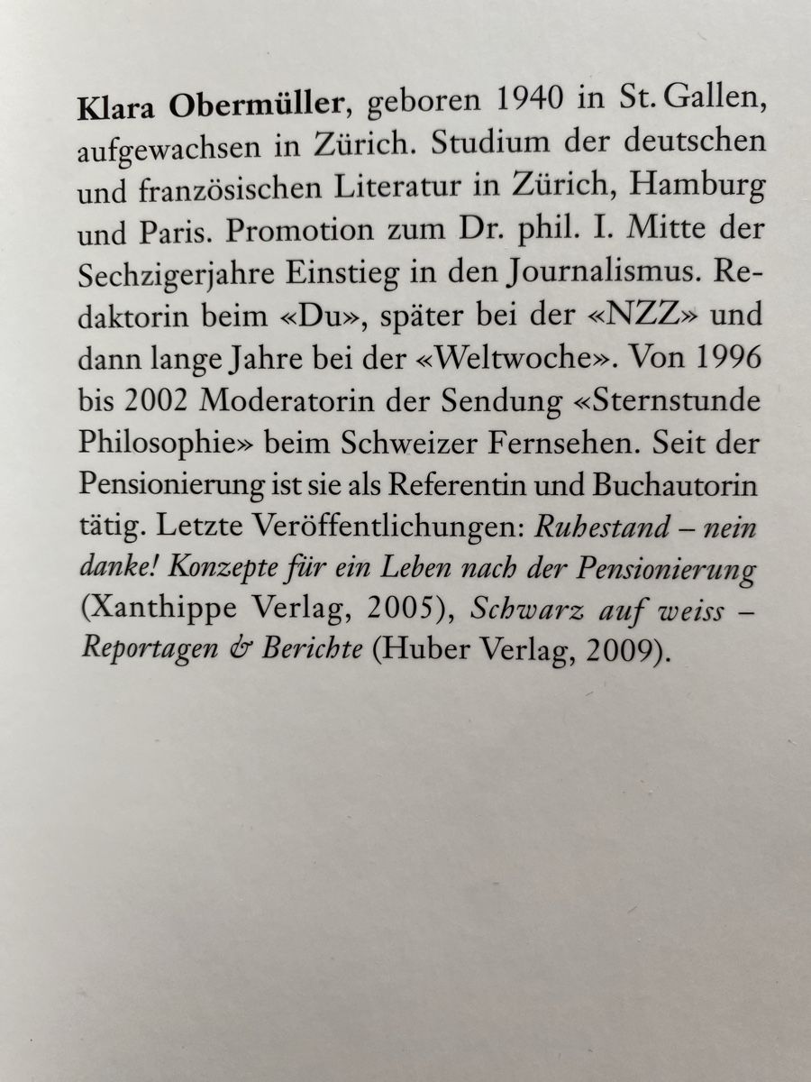 Libri: Spurensuche - Klara Obermüller – Usato da Schwarzenburg venduto da Michellu 5