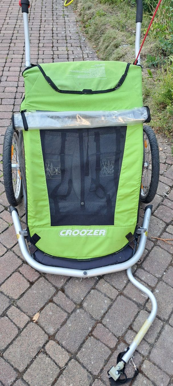 Croozer Rimorchi: Veloanhänger Croozer 2-Plätzer – Usato da Thayngen venduto da StefanB08 3