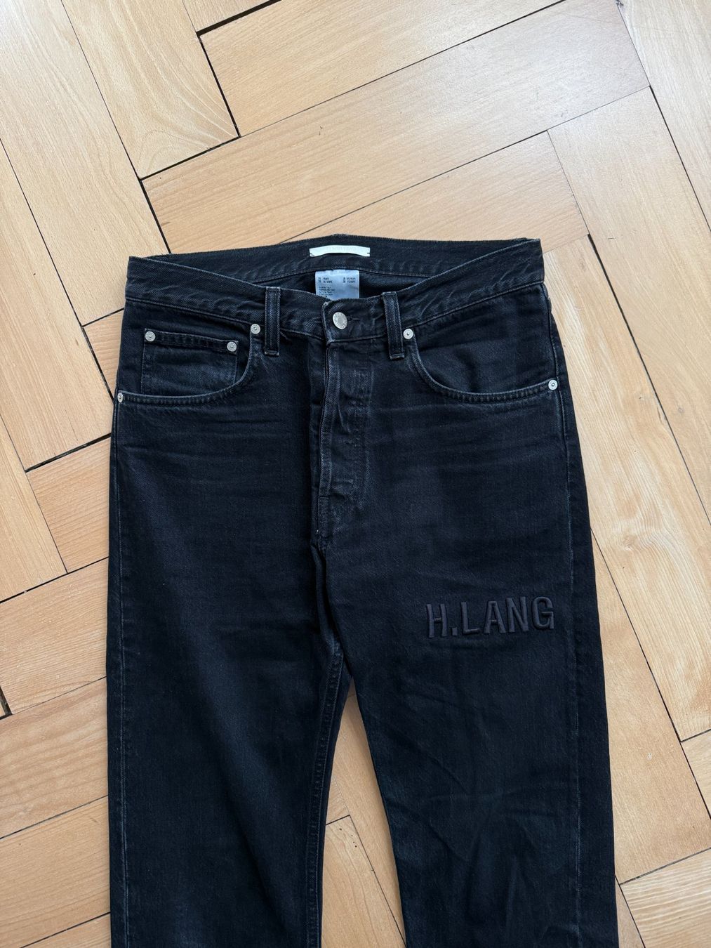 Helmut Lang Jeans: HELMUT LANG - Jeans schwarz W31 – Usato da Zürich venduto da Diazaio 1
