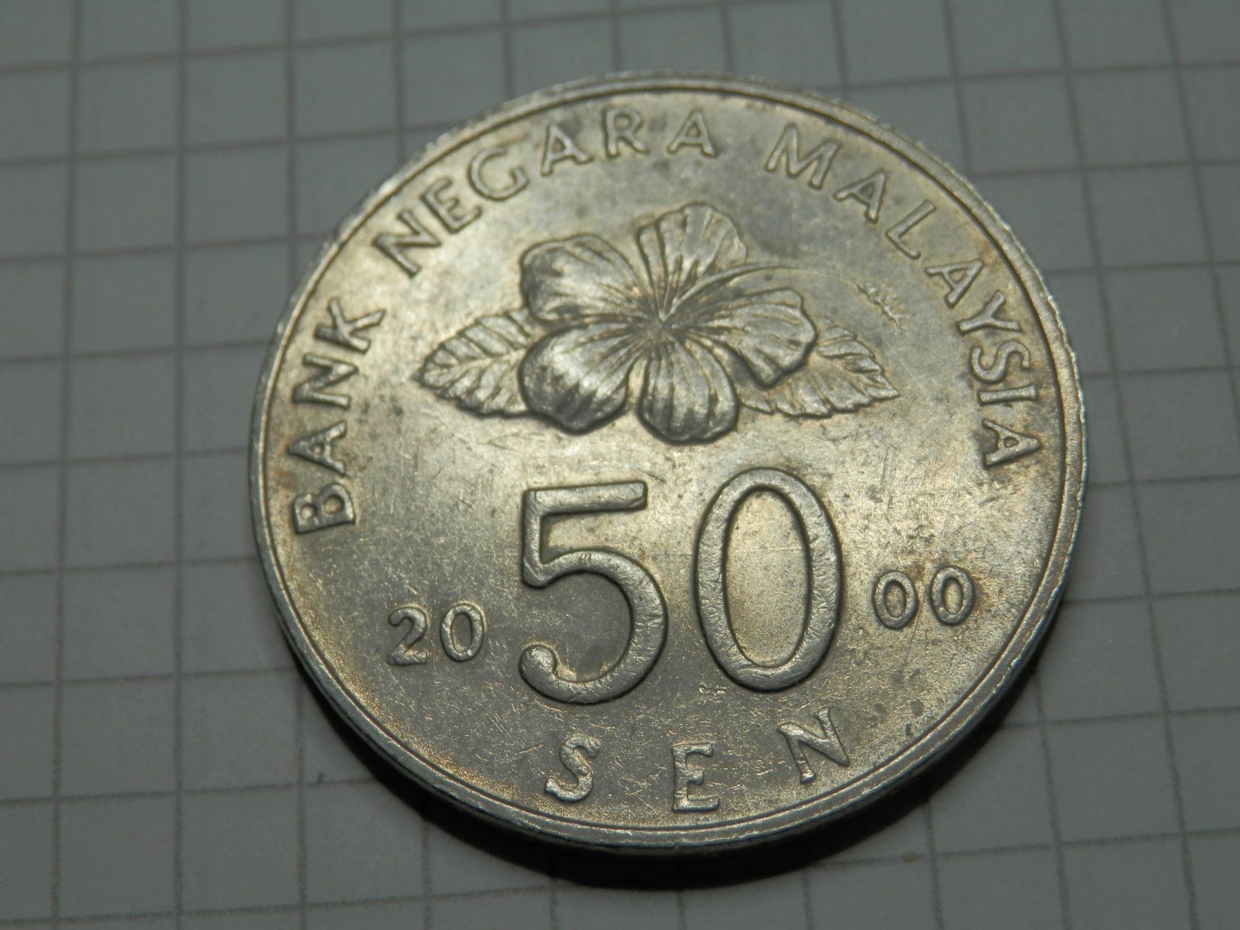 Tutti le monete: Malaysia 50 Sen, 2000 – Usato da Weiach venduto da weiach81 1