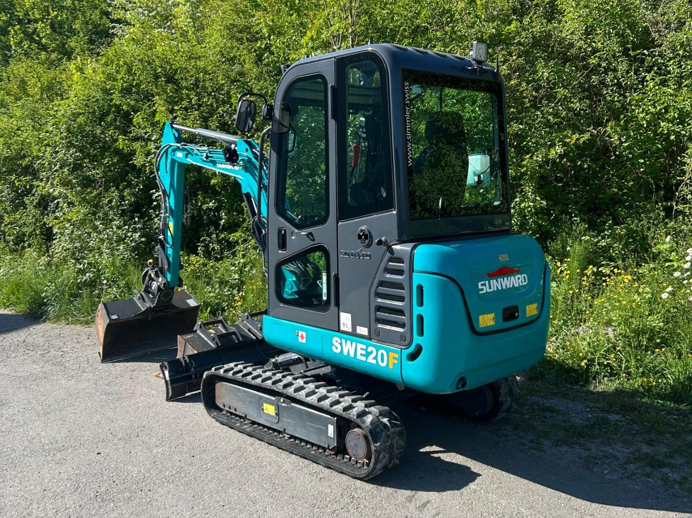 Sunward Escavatori: Sunward Minibagger SWE20F, neuwertig, Top Zustand! – Usato da Jona venduto da tsbm2 1