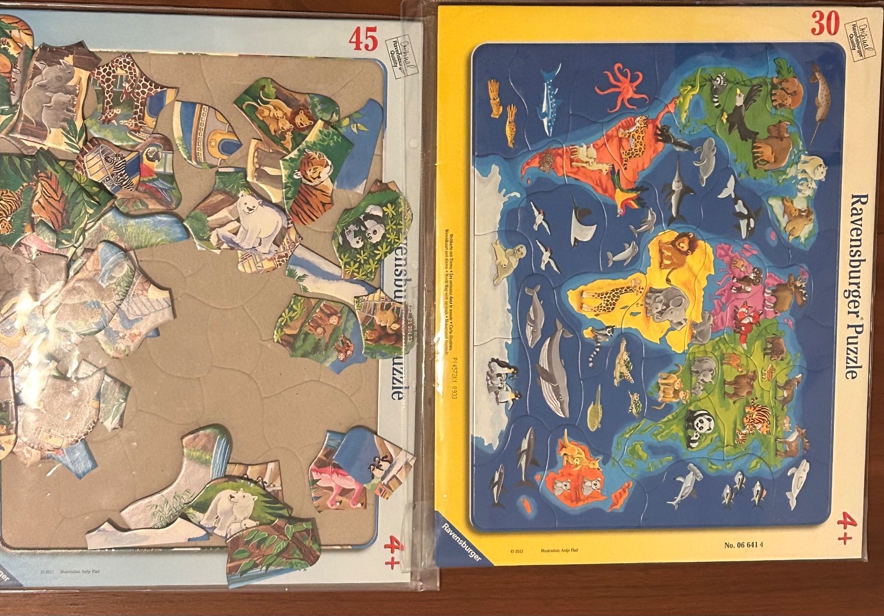 Puzzle: Ravensburger Puzzle Set für Kinder – Usato da Zürich venduto da MINGL 5
