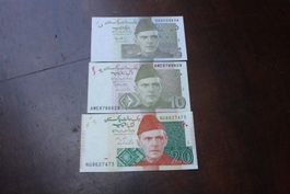 UNC Pakistan 5/10/20 rupees