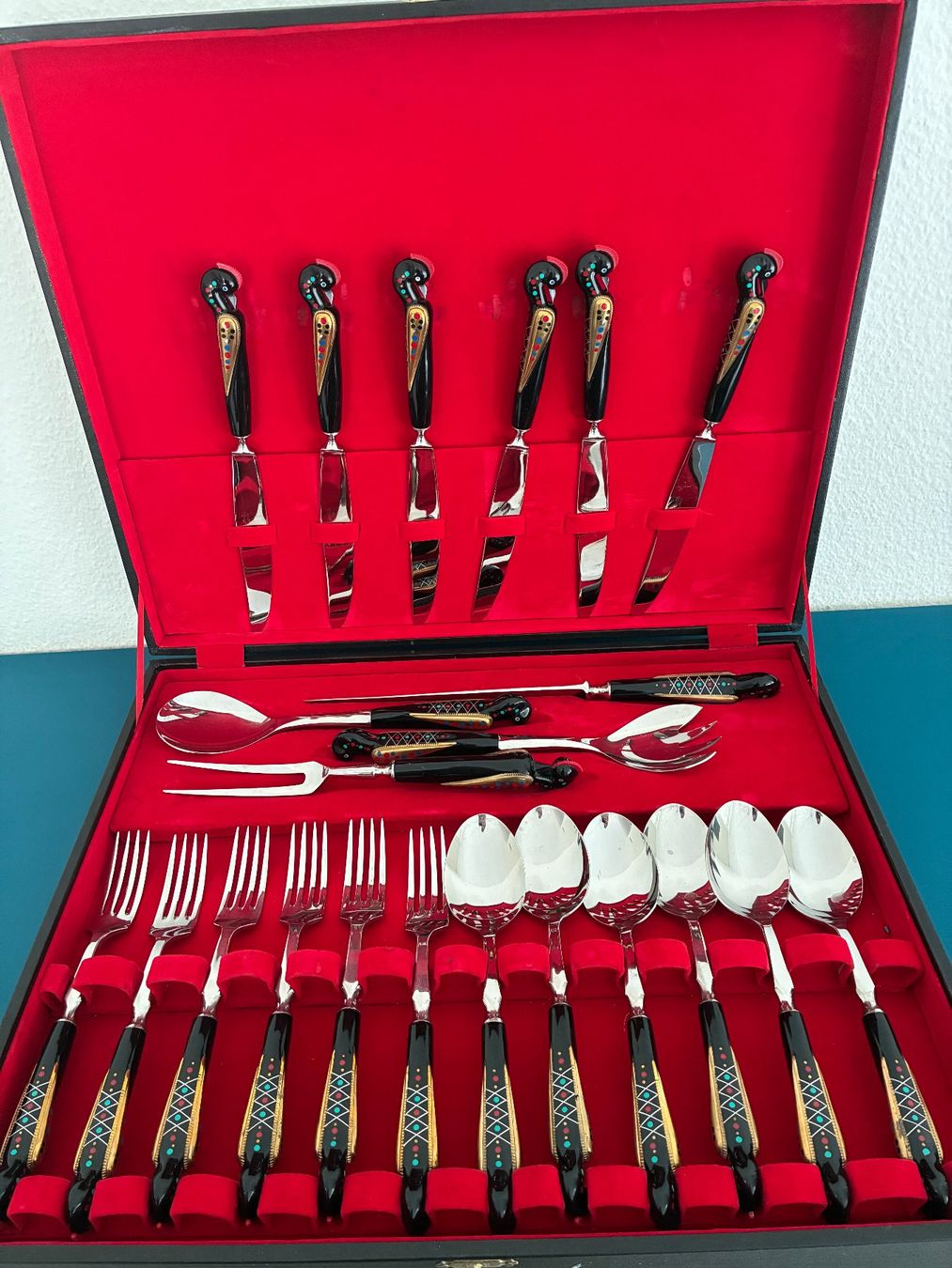 Couverts: S&A Haddad Beseck, Neu, 22-teilig – Neuf avec emballage d'origine à Thalwil par figueres