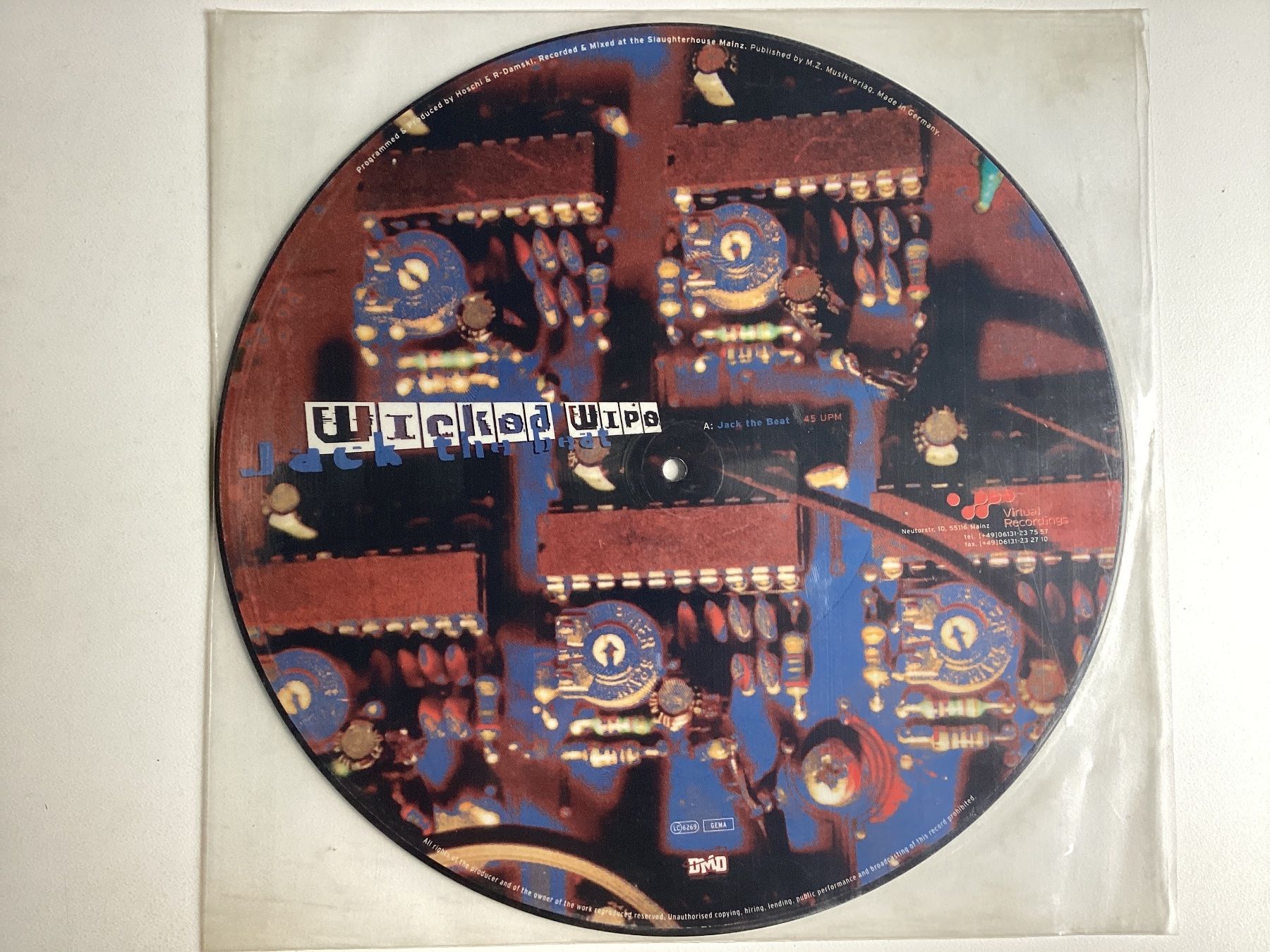 Dischi in vinile: Wicked Wipe Picture-Disc-LP - Jack The Beat – Usato da Gutenswil venduto da Hamzian 1