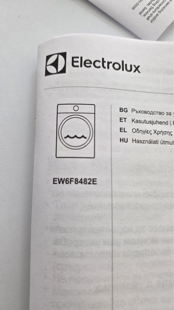 Electrolux Machines à laver: Waschmaschine Electrolux EW6F8482E neu – Neuf (Voir description) à Lütisburg Station par Stisi1 3