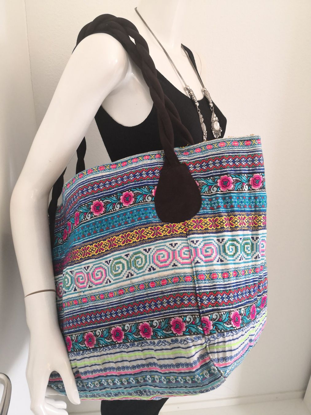 Borse da donna: 🤩BOHO-CHIC HANDGEMACHTE ETHNO PATCHWORK XXL TASCHE NEU – Nuovo (secondo la descrizione) da Olten venduto da Naja-Twins-Twins 2