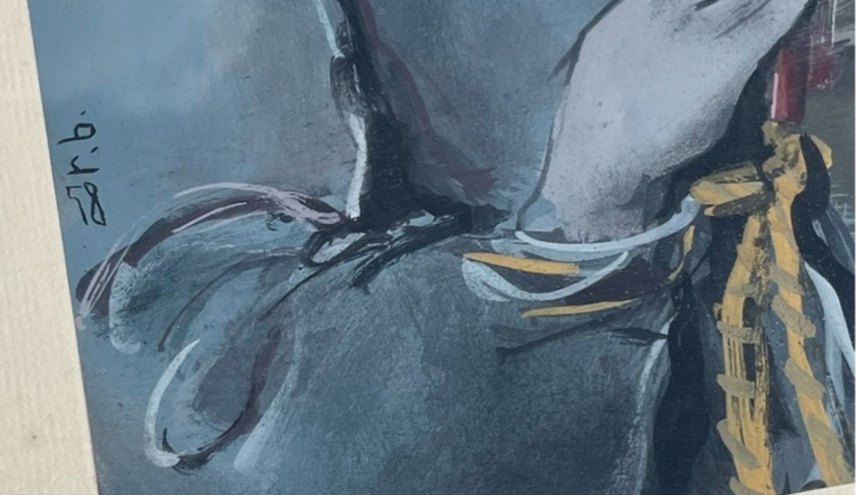 Gemälde: Roger BOHNENBLUST (1929-1979) | La violoniste – Gebraucht aus Gampelen von Outbid 1