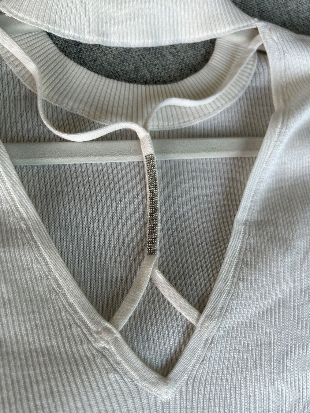 Top: Sexy elegant wool and silk top – Nuovo e nell'imballaggio originale da Zug venduto da luc_8rvs 5