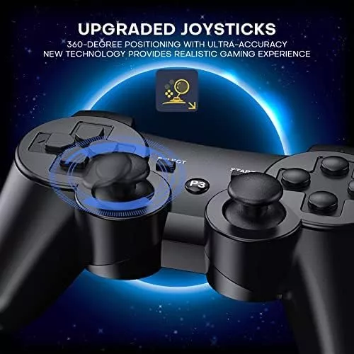 Controller: Controller PS3 Wireless Bluetooth Double Shock Ergonomie – Neu und originalverpackt aus Hundwil von pak_7zvn 3
