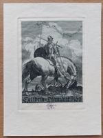 Exlibris Alfred Soder - Original Radierung 1910