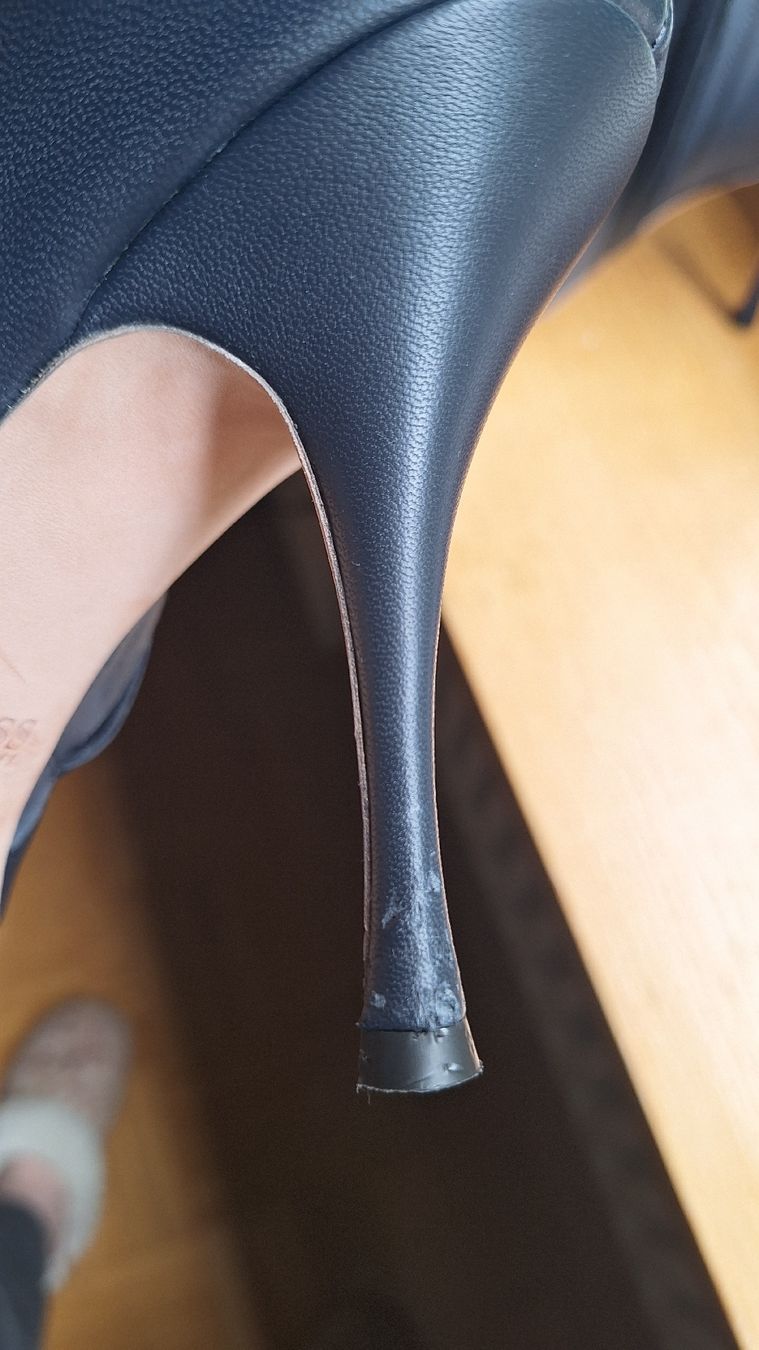 Hugo Boss Damenschuhe: Hugo Boss blau Leder Stiffel, Gr.40 – Neu (gemäss Beschreibung) aus Basel von ueppig 3
