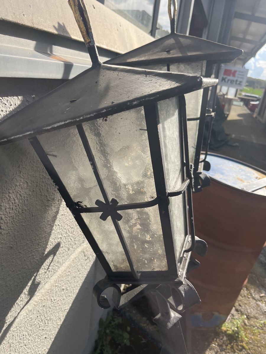 Lampade: 2 Schmiedeeiserne Gartenlaternen – Usato da Brienz BE venduto da hey_z9vg 4