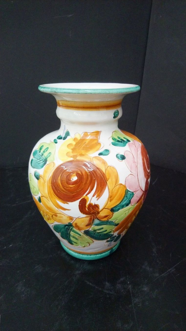 Vasi & Recipienti: Vase mit Blumendekor – Usato da Kreuzlingen venduto da 123peter