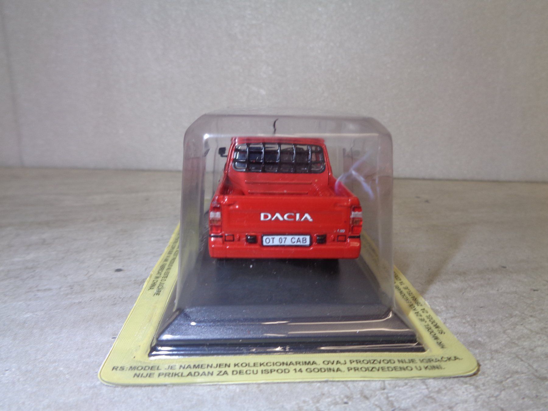 Dacia Modellautos: DéAgostini 1:43 Dacia 1307 Pick-Up – Neu und originalverpackt aus Reconvilier von rallycar 4