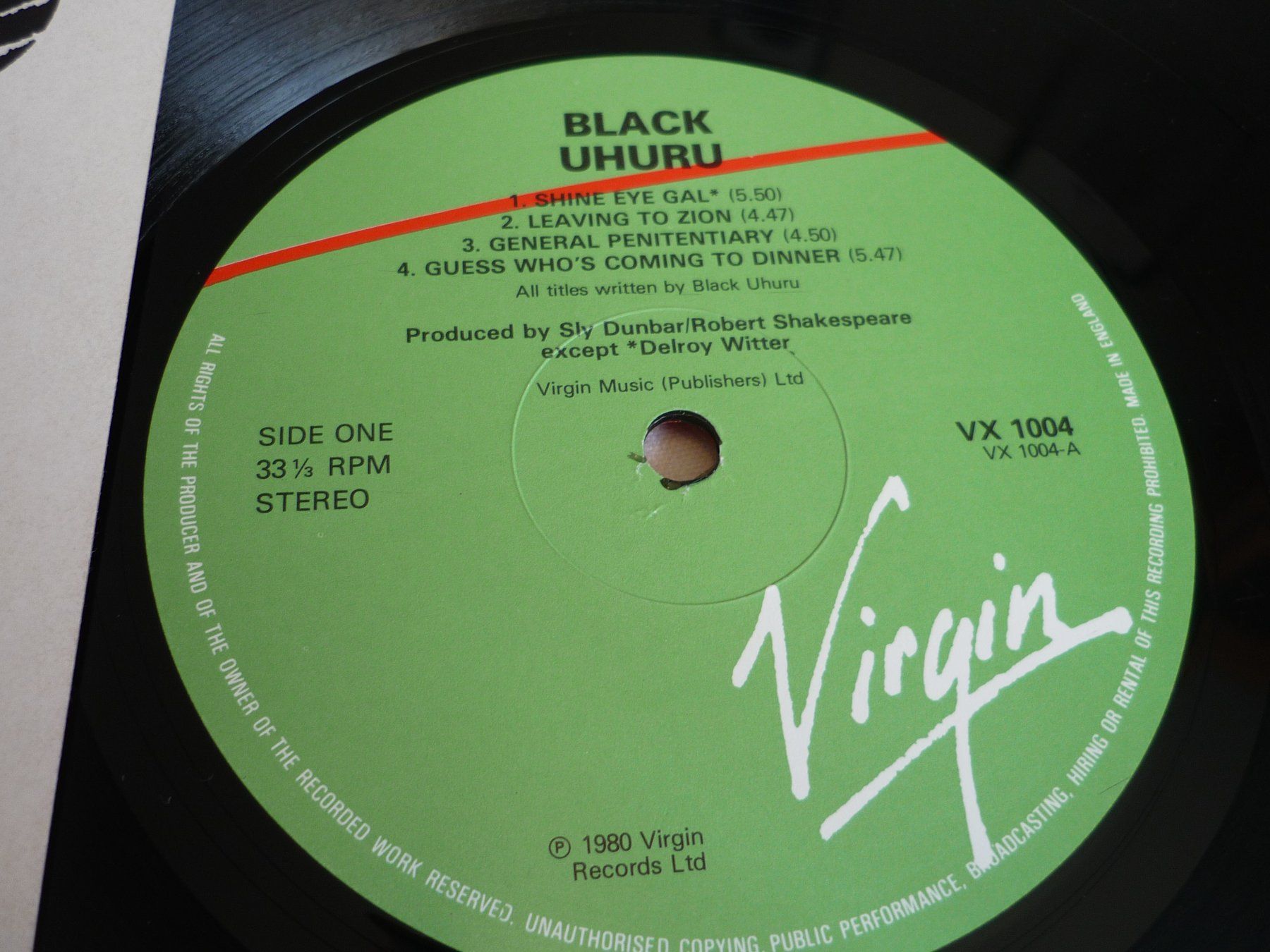 Schallplatten: 12" Vinyl - Black Uhuru - vital selection – Gebraucht aus Beringen von zzRegal 1