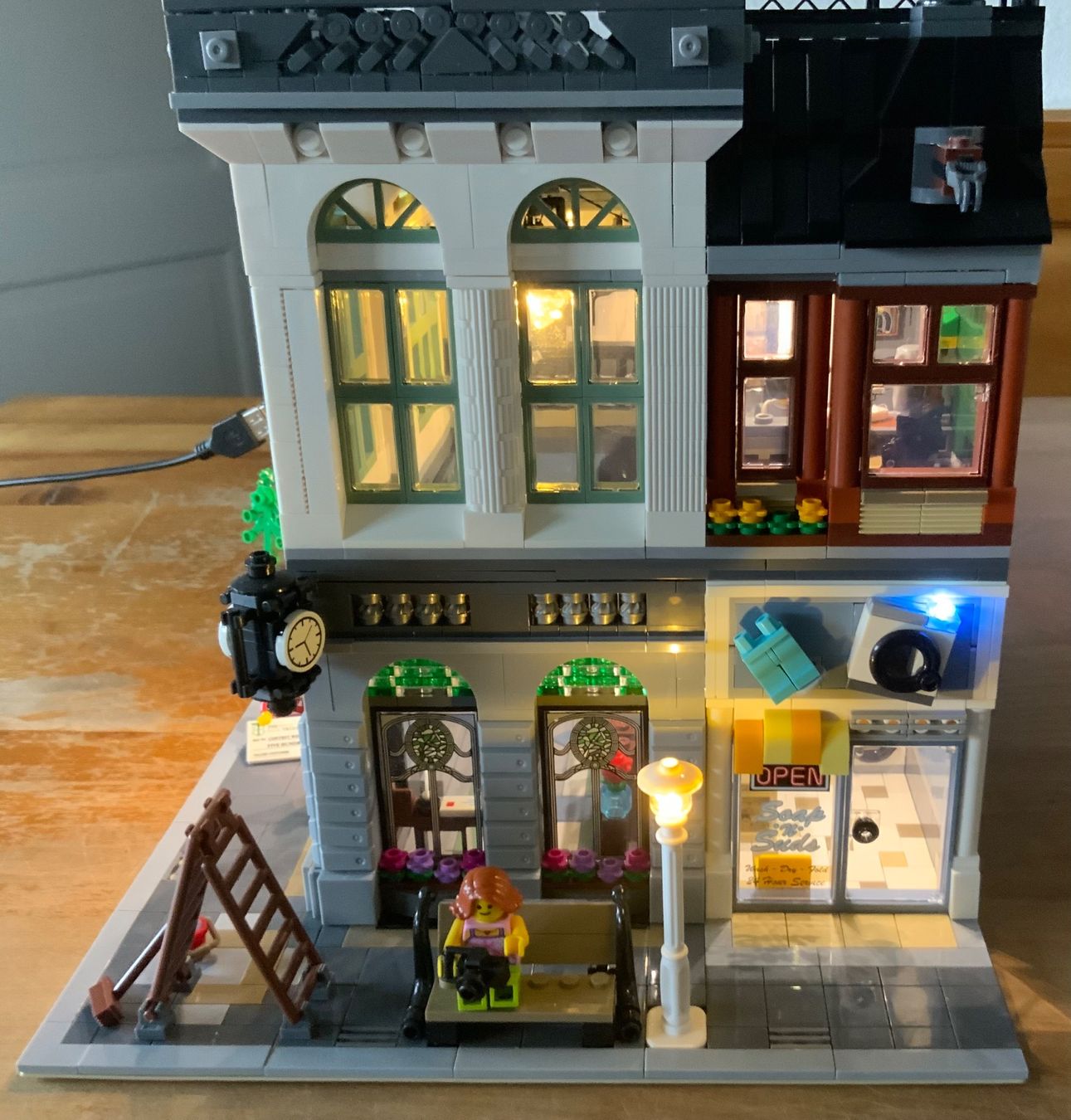 Jouets: Klemmbaustein Bank – D'occasion à Lanzenhäusern par mfh05 3