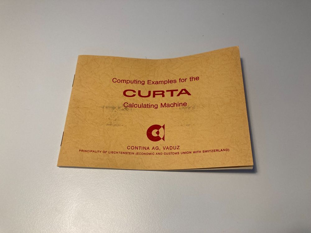 Curta Typ II Komplettset Nr. 558471, Jahrgang 1970 Kaufen auf Ricardo