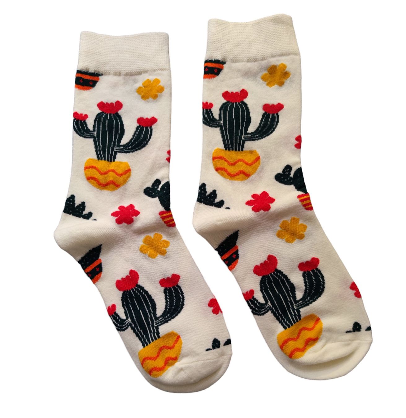 Calze: Socken Kaktus / Cactus – Nuovo e nell'imballaggio originale da Zürich venduto da amysmith