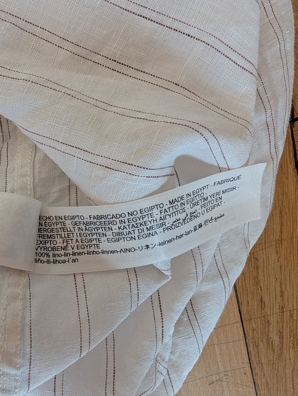 Massimo Dutti Camicie: Massimo Dutti Leinenhemd Weiss Slimfit Gr. S – Usato da Zürich venduto da Hedkandi 4