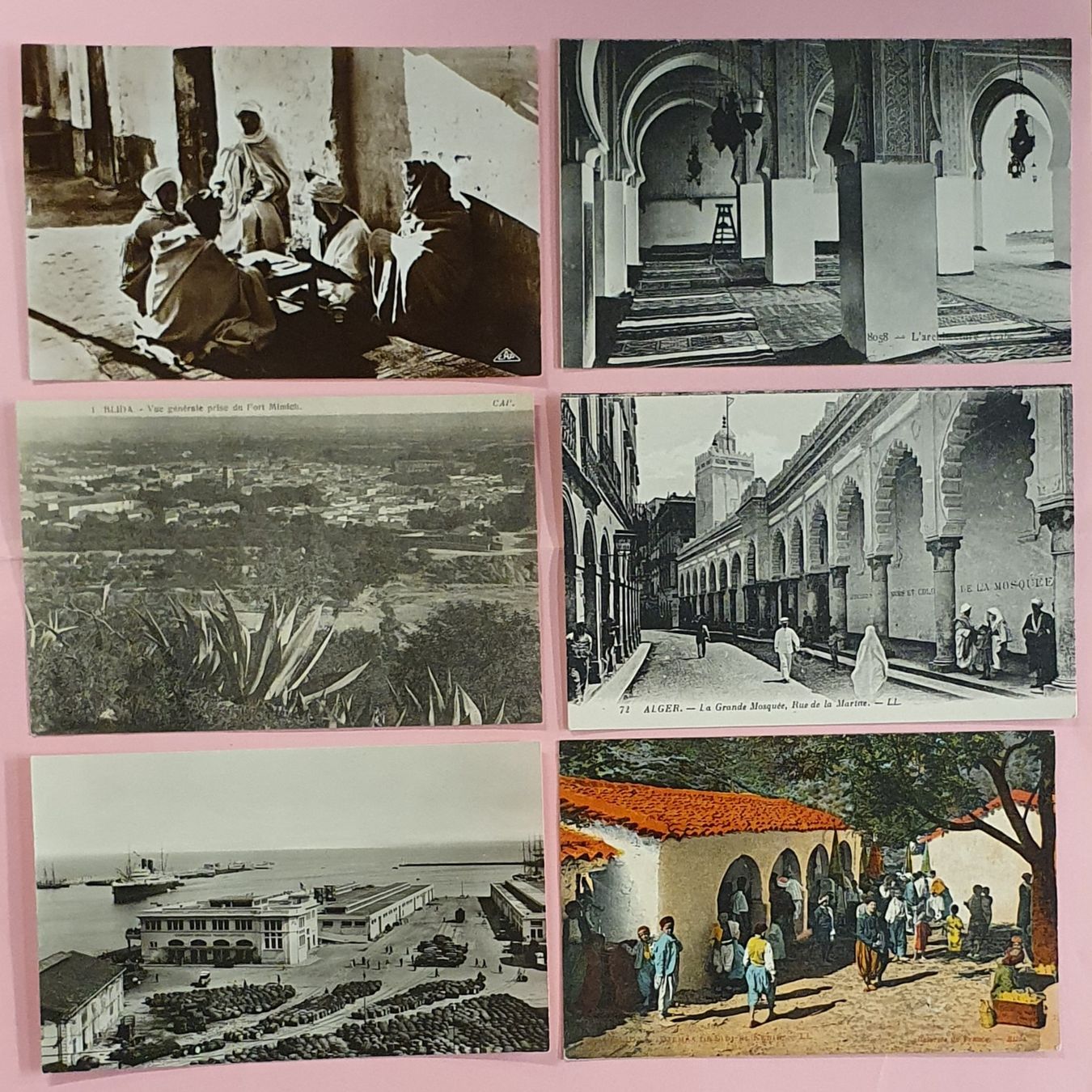 Cartoline postali: 48 alte Ansichtskarten Nordafrika - Algerien Marokko – Usato da Kreuzlingen venduto da Rschweiz1 1